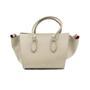 Alternative view of Celine Taupe Leather Tie Knot Small Tote
