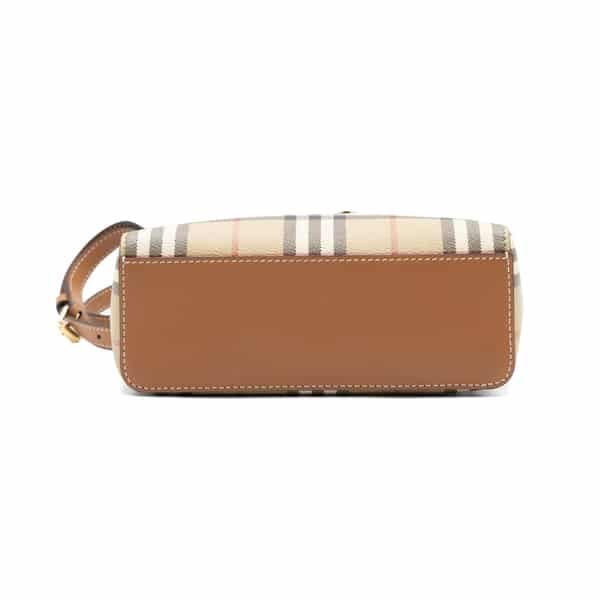 Burberry Briar Brown Vintage Check Vanity Crossbody Bag - Image 5