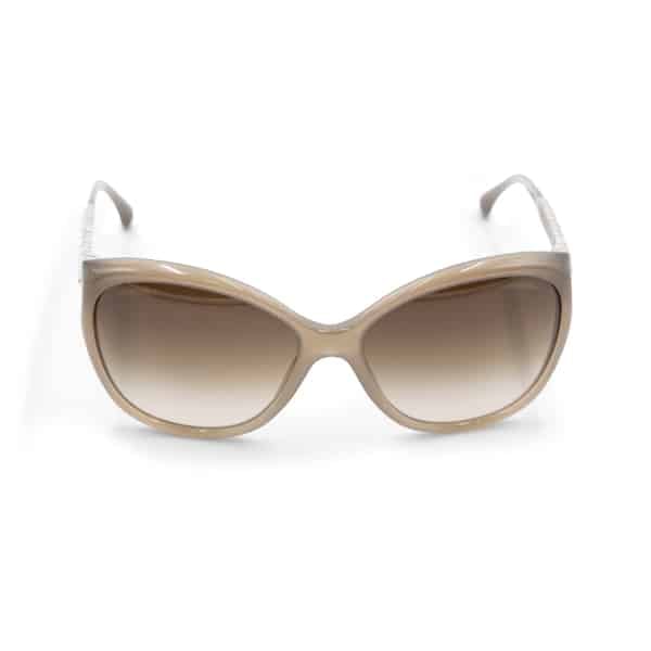 Chanel Crystal Baguette 5309-B Brown Gradient Sunglasses