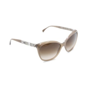 Alternative view of Chanel Crystal Baguette 5309-B Brown Gradient Sunglasses
