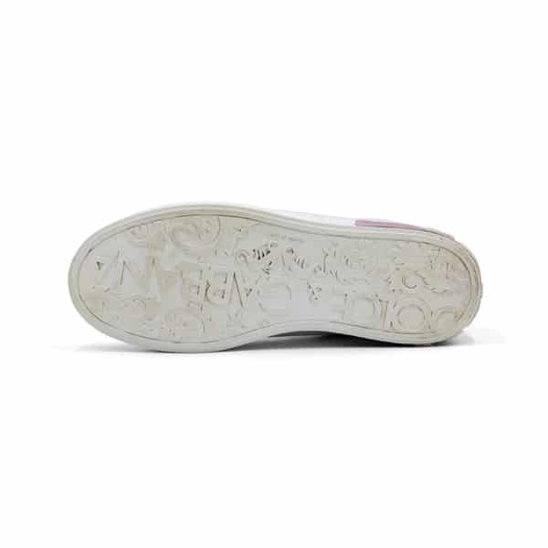Dolce & Gabbana White / Pink Portofino Sneakers - Image 6