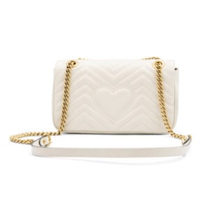 Alternative view of Gucci Ivory GG Marmont Small Shoulder Bag