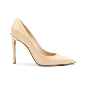 Alternative view of Louis Vuitton Beige Patent Leather Eyeline Pointed Toe Pumps