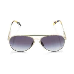 Prada Gold/Grey PR 73ZS Aviator Sunglasses