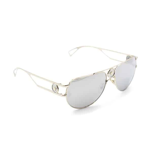 Versace VE2225 Mirror Aviator Sunglasses - Image 2