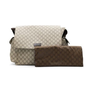 Alternative view of Gucci Beige / Brown GG Supreme Diaper Bag