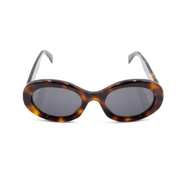 Celine Tortoise Shell Triomphe Sunglasses