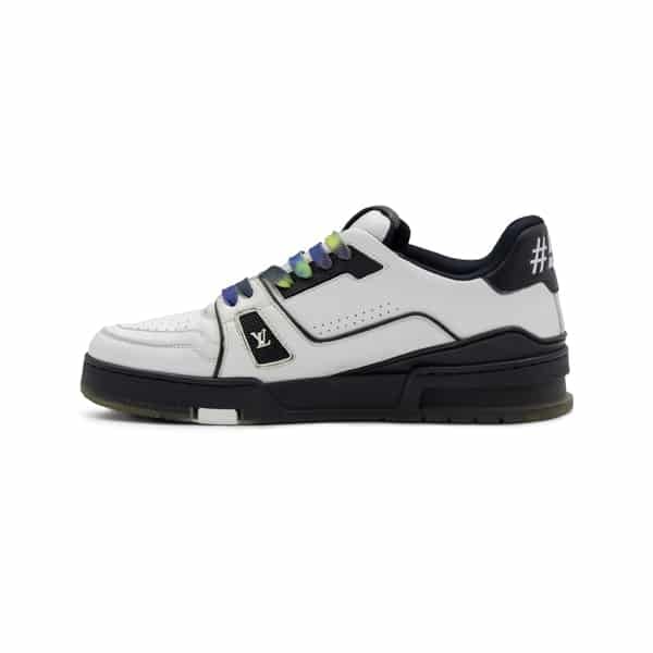 Louis Vuitton Black / White LV Trainer Sneakers UK6.5 - Image 3