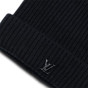 Alternative view of Louis Vuitton Black Cashmere LV Ahead Beanie
