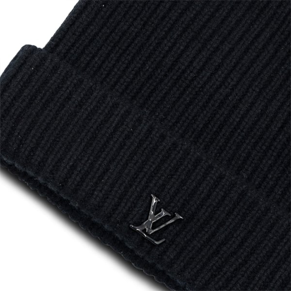 Louis Vuitton Black Cashmere LV Ahead Beanie - Image 2