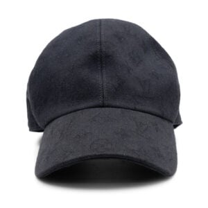 Louis Vuitton Black Monogram Essential Cap