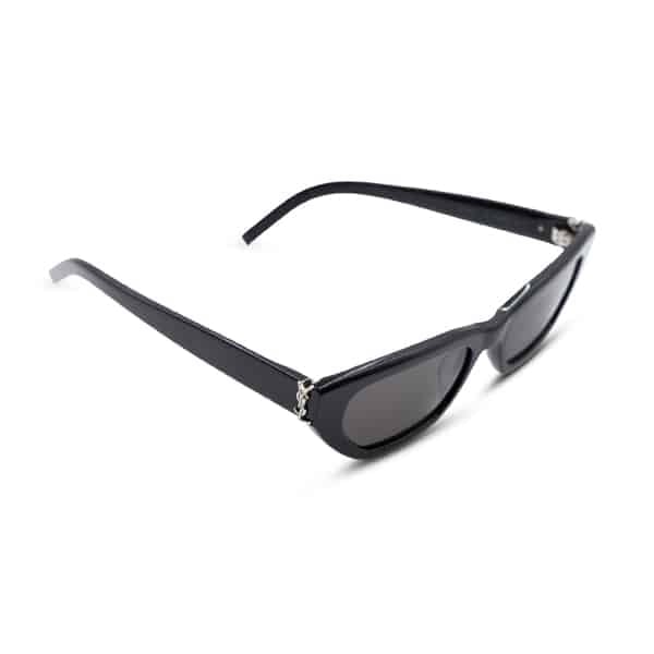 Saint Laurent Black SL M126 Cat-Eye Sunglasses - Image 2