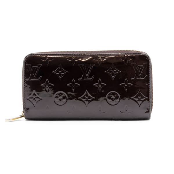 Louis Vuitton Amarante Monogram Vernis Zippy Wallet
