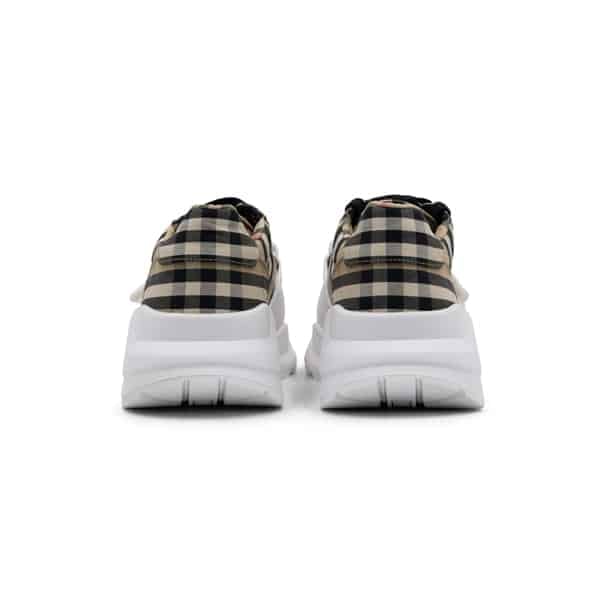 Burberry Archive Check Regis Low Top Sneakers - Image 5