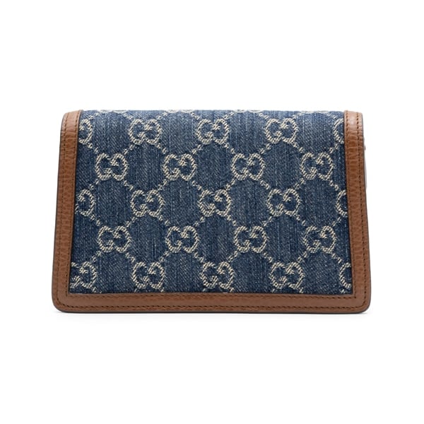 Gucci GG Supreme Denim & Leather Super Mini Dionysus - Image 2