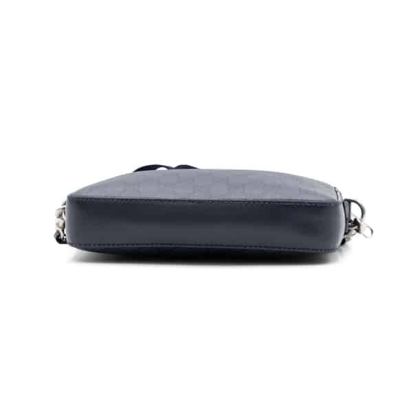 Gucci Navy GG Supreme Ophidia Small Crossbody Bag - Image 6