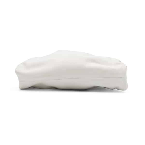 Bottega Veneta White Mini The Pouch Crossbody Bag - Image 5