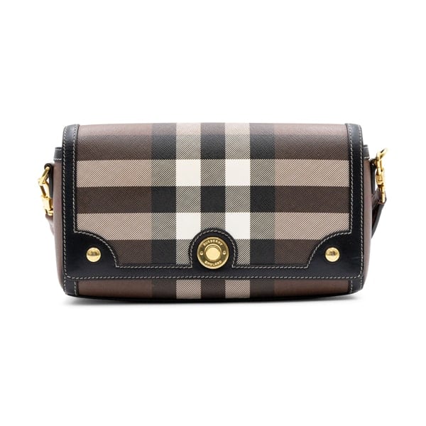 Burberry Dark Birch Brown Note Bag