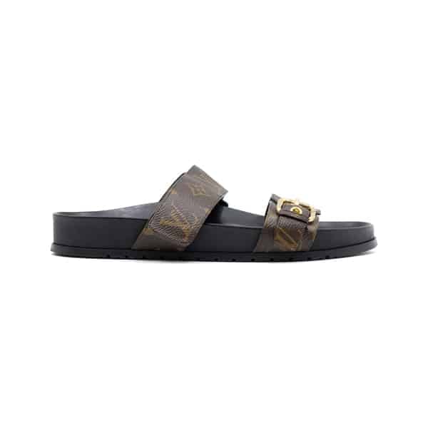 Louis Vuitton Monogram Canvas Bom Dia Flat Mules - Image 2