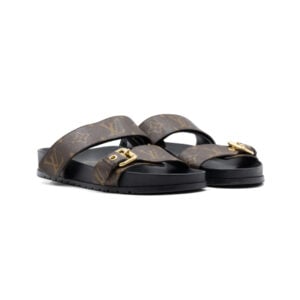 Louis Vuitton Monogram Canvas Bom Dia Flat Mules