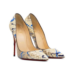 Christian Louboutin Graffiti Python Pigalle 100