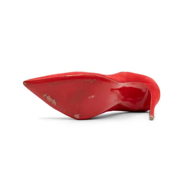 Christian Louboutin Red Suede So Kate 100 Pumps - Image 6